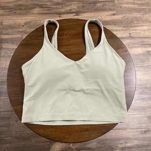 Lululemon Align Tank Top Green Fern Size 8